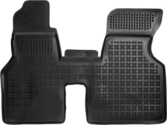Rezaw 200113 Rubber Mats with Edge for VW T4 Transporter/Multivan/Caravelle Year of Manufacture 1990-2003
