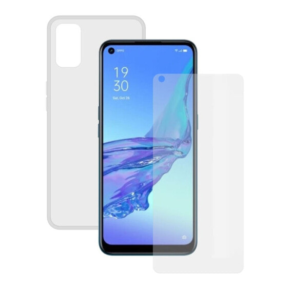 CONTACT Oppo A53S Case And Glass Protector 9H