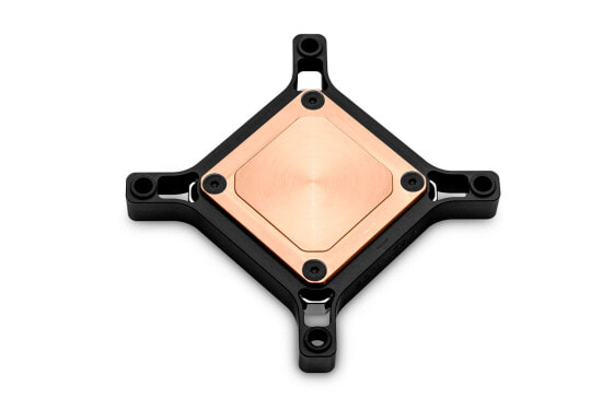 EK Water Blocks 3831109818916 - Water block - Acetal - Copper - Polyoxymethylene (POM) - Black - Copper - LGA 2011-v3 (Socket R) - LGA 2066 - 1/4" - Processor