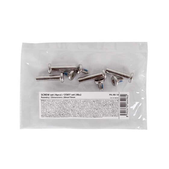 TEMPISH Wheel 6 mm Screw 4 Units