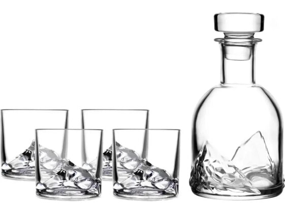 Whisky-Set Mount Everest 5-teilig