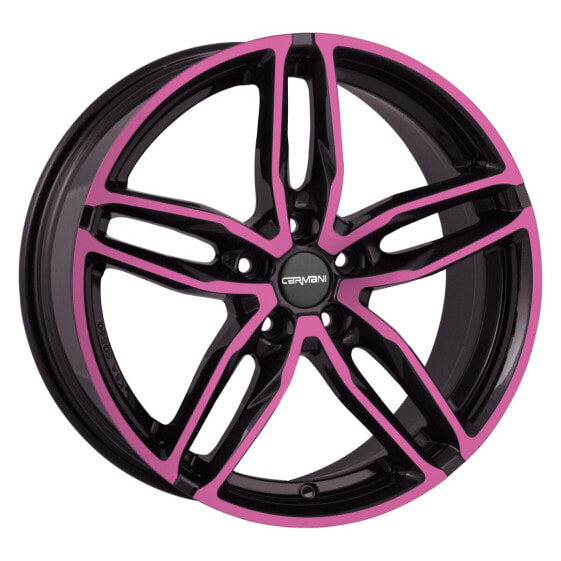 Колесный диск литой Carmani 13 Twinmax pink polish 8.5x19 ET35 - LK5/120 ML72.6