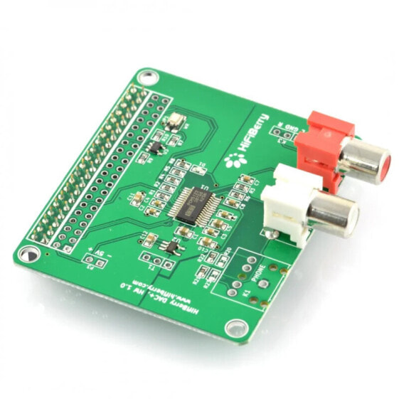 HiFiBerry DAC+ RCA standard - sound card for Raspberry Pi 4B/3B+/3/2/B+/A+/Zero