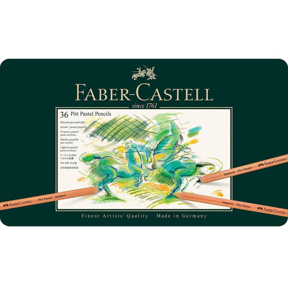 FABER CASTELL Metal Box 36 Pencils To Cake