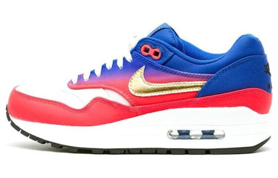 Nike Air Max 1 Premium "Magista Pack" 低帮 跑步鞋 女款 蓝白粉 / Кроссовки Nike Air Max 454746-105