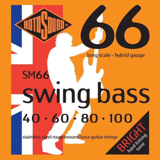 Rotosound SM66 Bass Strings 40-100