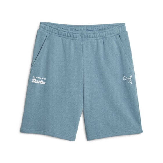 Puma Pl Essential Shorts Mens Blue Casual Athletic Bottoms 62103202