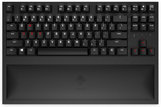HP OMEN by Spacer - Tastatur - hintergrundbeleuchtet - Keyboard - USB Typ C