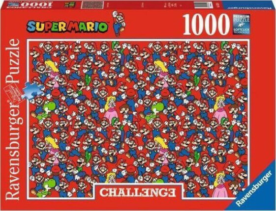 Ravensburger Puzzle 1000 el. Challange Super Mario Bros