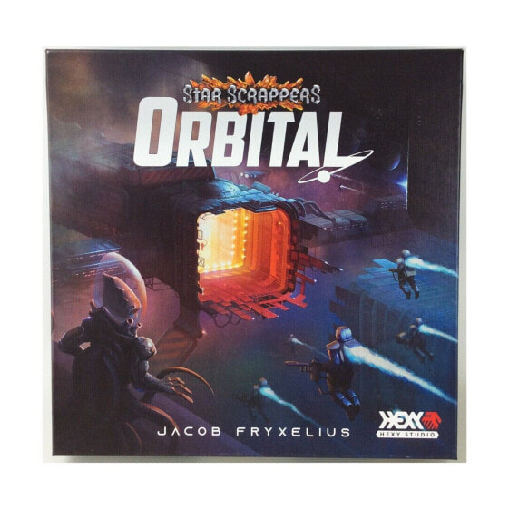 Hexy Studio Board Game Star Scrappers - Orbital (Kickstarter Ed) NM gts