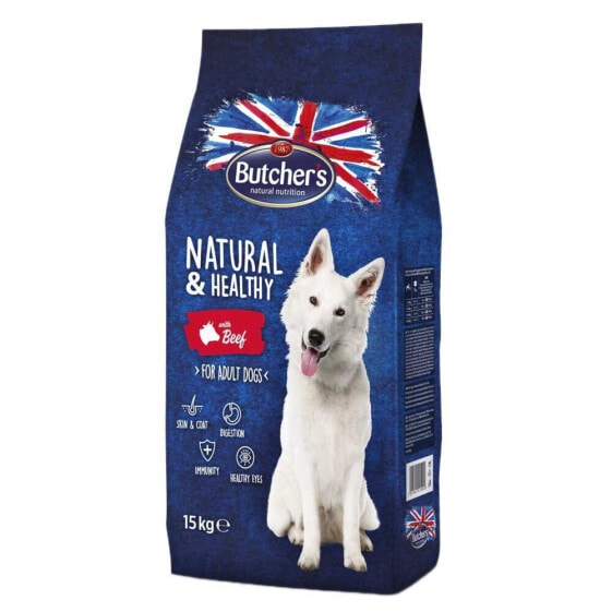 BUTCHER´S Natural Healthy Beed 15kg Dog Food