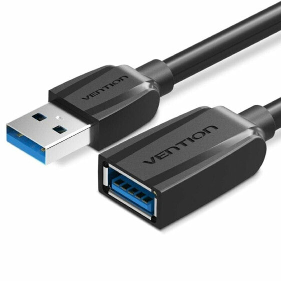 удлинительный USB-кабель Vention VAS-A45-B050 Чёрный 50 cm