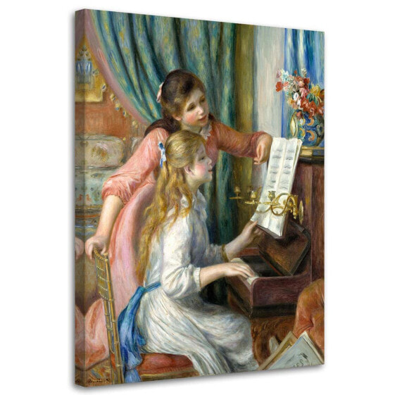 Wandbild Mädchen am Klavier - A.Renoir,