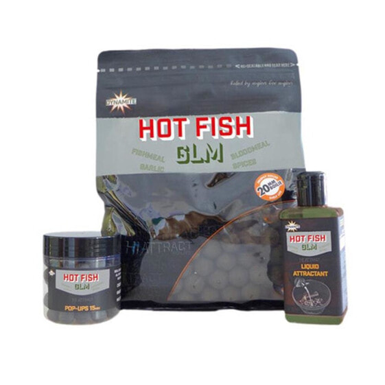 DYNAMITE BAITS Hot Fish GLM Liquid Attract 250ml Boilie