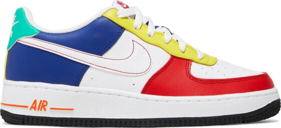 [FN6980-657] Grade School Nike AIR FORCE 1 LOW '07 LV8 'RUBIK'S CUBE (GS)'