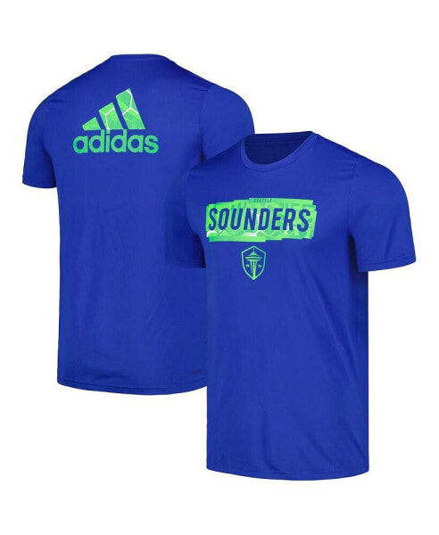 Men's Blue Seattle Sounders FC Local Pop AEROREADY T-Shirt