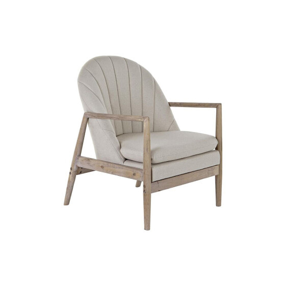 Кресло модерн DKD Home Decor Ель Бежевый 69 x 68 x 89 см