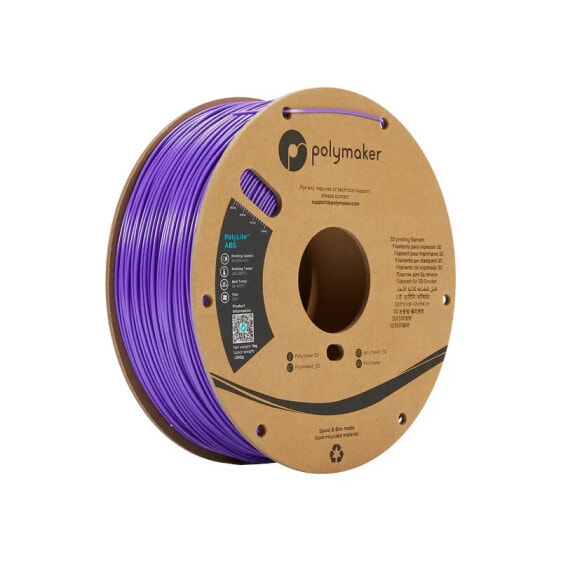 Filament Polymaker PolyLite ABS 1,75mm 1kg - Purple