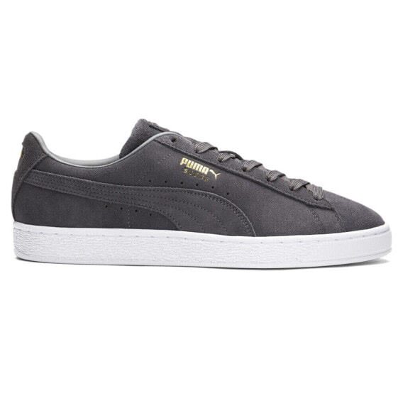 Puma Suede Classic Tones Lace Up Mens Grey Sneakers Casual Shoes 38955001