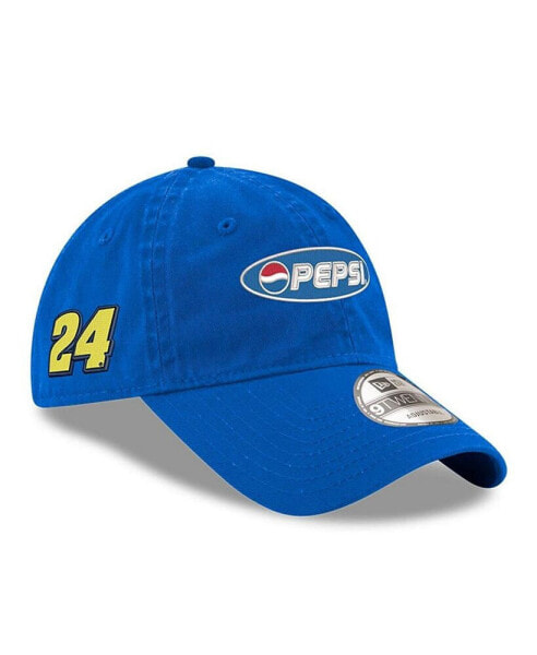 Men's Royal Jeff Gordon Pepsi Enzyme Washed 9TWENTY Adjustable Hat