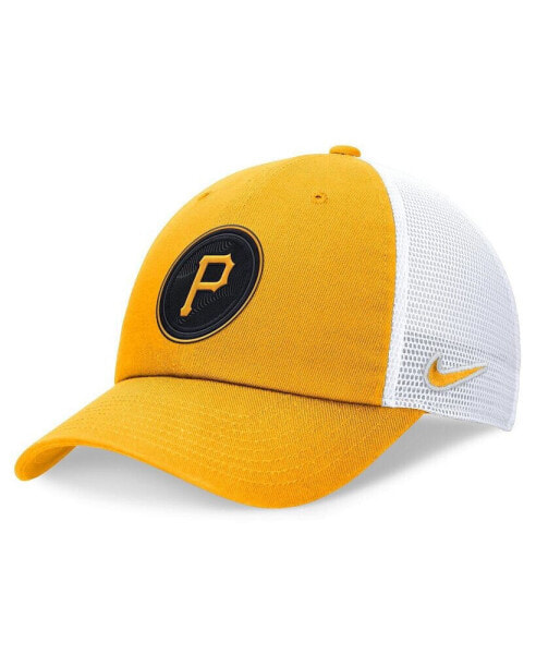 Men's Gold Pittsburgh Pirates City Connect Club Trucker Adjustable Hat