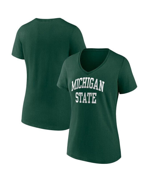 Футболка женская Fanatics Michigan State Spartans Basic Arch