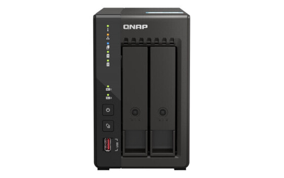QNAP TS-253E - NAS - Tower - Intel® Celeron® - J6412 - Black