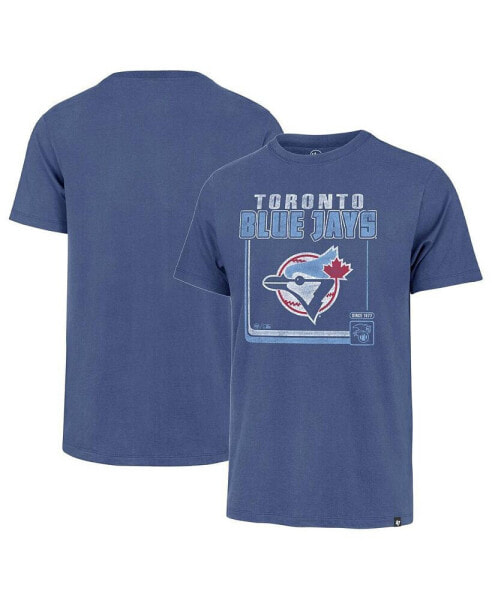 Men's Royal Toronto Blue Jays Borderline Franklin T-shirt