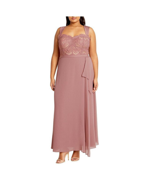 Plus Size Sweet Evie Maxi Dress