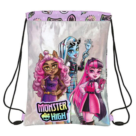 Сумка-рюкзак на веревках Monster High Best boos Лиловый
