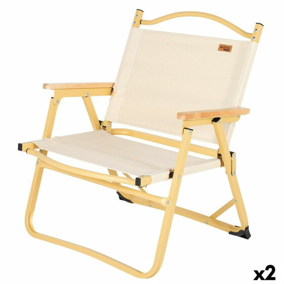 Складной стул для кемпинга AKTIVE Sabana 47 x 62 x 42 см (2 штуки)