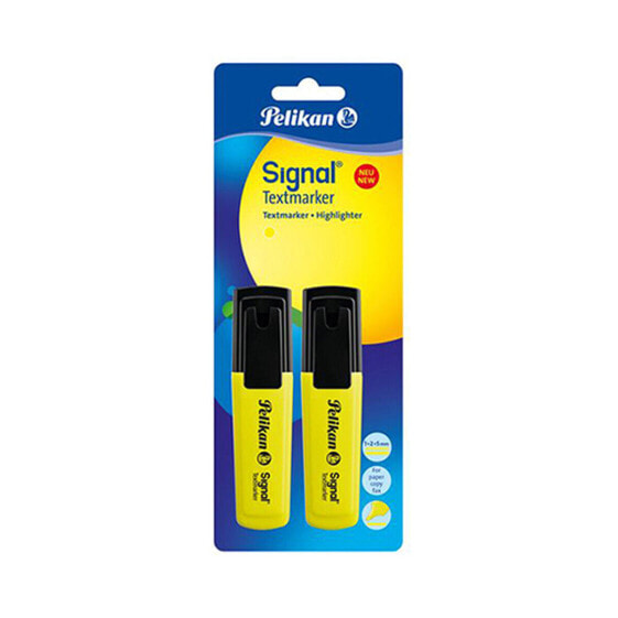 Highlighter Pelikan Fluorescent Yellow (2 Units)