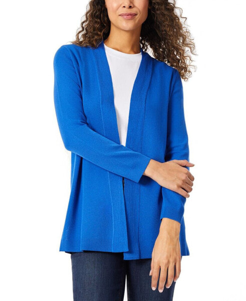 Women's Relaxed V-Neck Open Cardigan