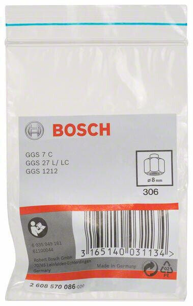 Bosch Spannzange mit Spannmutter 8 mm