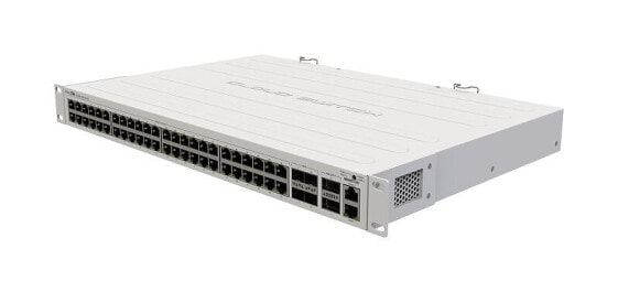 MikroTik CRS354-48G-4S+2Q+RM - Managed - L2 - Gigabit Ethernet (10/100/1000) - Full duplex - Rack mounting