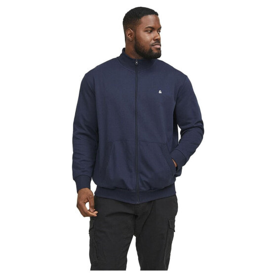 JACK & JONES Paulos Plus Size full zip sweatshirt