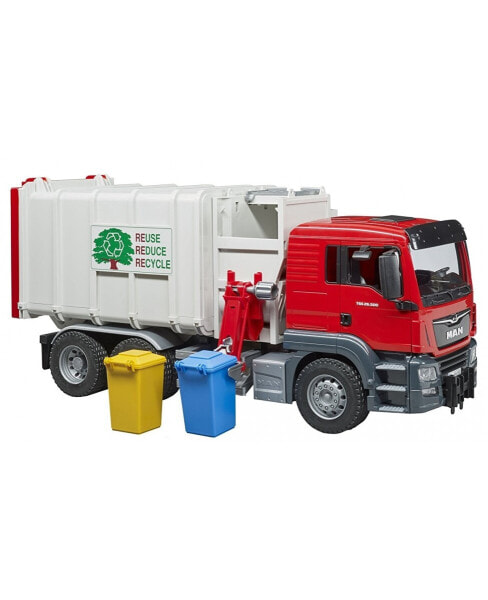 Bruder 03761 - Red,Silver - Garbage truck model - Acrylonitrile butadiene styrene (ABS) - 4 yr(s) - 1:16 - Not for children under 36 months