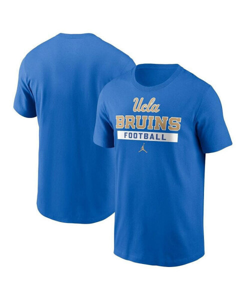 Men's Blue UCLA Bruins Football T-Shirt