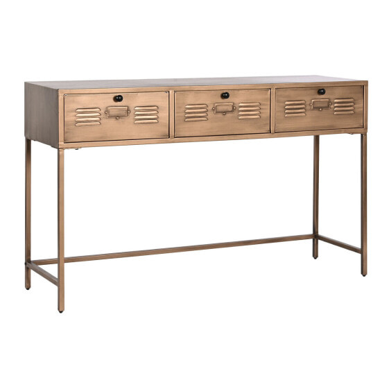 Журнальный столик Home ESPRIT Console Позолоченный Металл 125,5 x 37 x 77 см