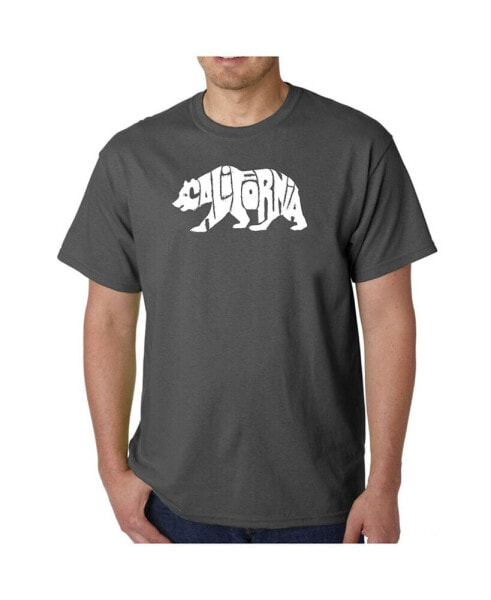 Men's Word Art T-Shirt - California Bear