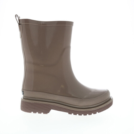 Сапоги для дождя Chooka Damascus Mid Boot 11101830B-013 Женские коричневые Slip On Rain Boots