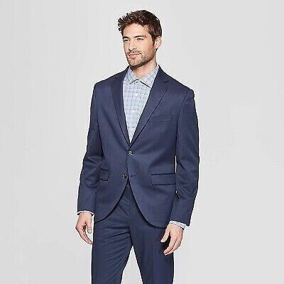 Men's Slim Fit Suit Jacket - Goodfellow & Co In The Navy 42S