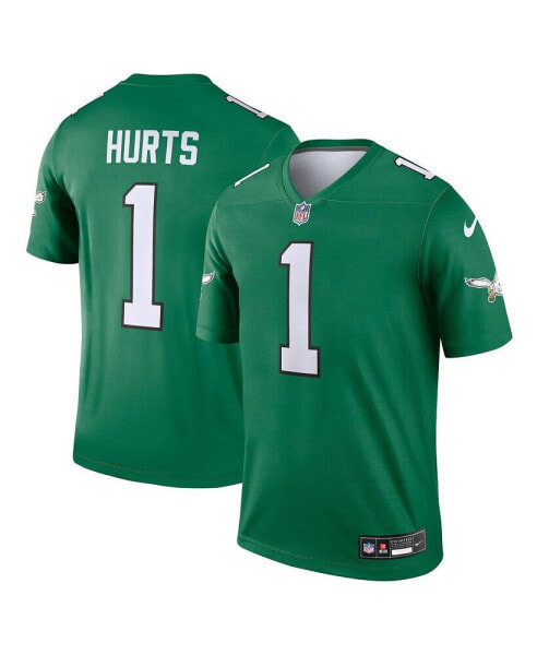 Футболка Nike Мужская Jalen Hurts Philadelphia Eagles Legend Player Jersey Green - альтернативная