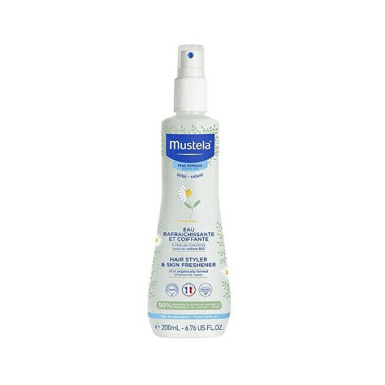 Освежающая вода для волос и тела (Hair Style & Skin Refreshener) Mustela 200 мл