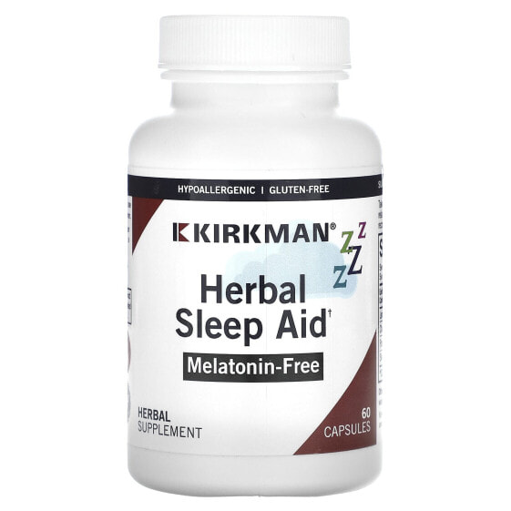 Травяной снотворный препарат Kirkman Labs, 60 капсул