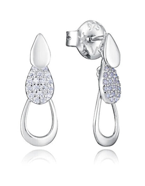 Beautiful silver dangling earrings Elegant 13210E000-30