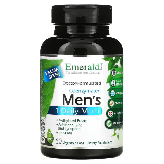 Капсулы Emerald Laboratories Coenzymated Men's 1-Daily Multi, 60 шт.