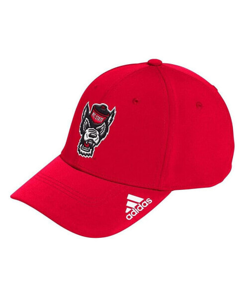 Men's Red NC State Wolfpack Locker Room Logo Flex Hat