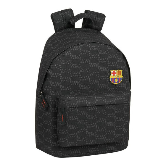 Рюкзак для ноутбука F.C. Barcelona f.c.barcelona Чёрный 31 x 41 x 16 cm