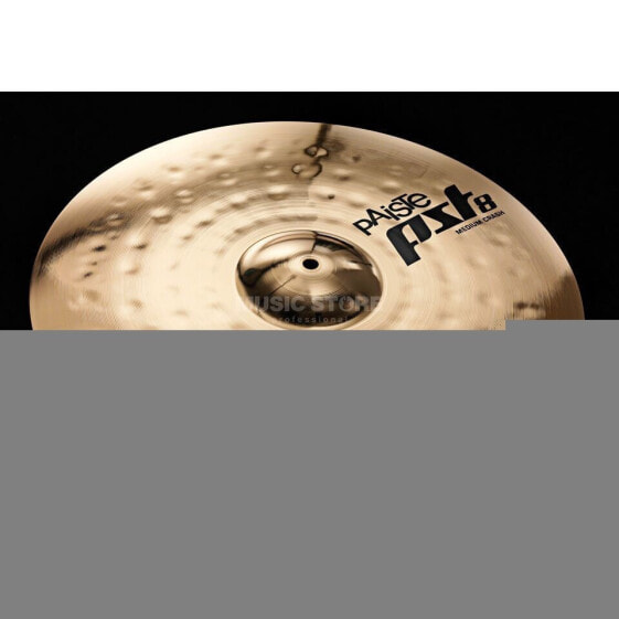 Paiste PST8 Medium Crash 16", Reflector Finish